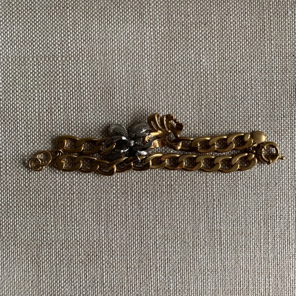 J. Crew Floral Rhinestone Bracelet - Picture 4 of 5